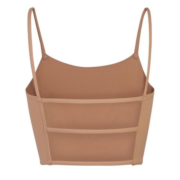SKIMS Fits Everybody Strappy Back Cami Tank Sienna Nude Tan Size 3XL NEW - Picture 6 of 12
